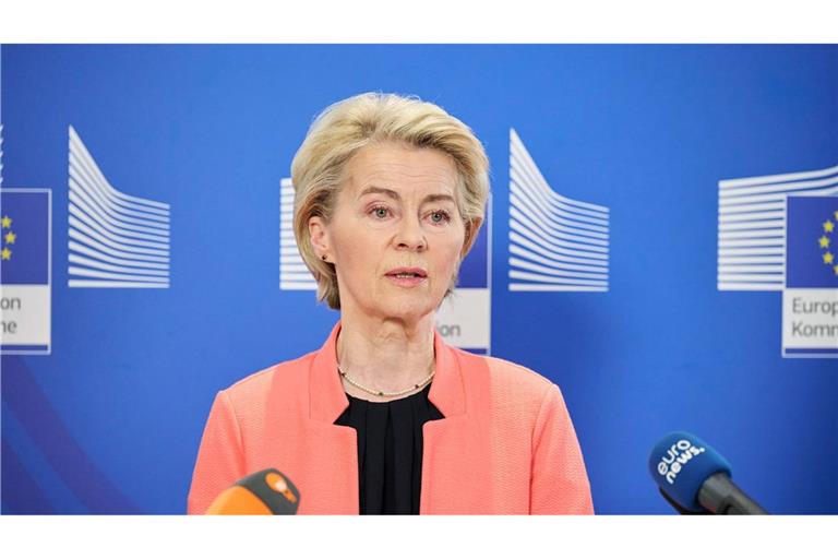 EU-Kommissionspräsidentin Ursula von der Leyen