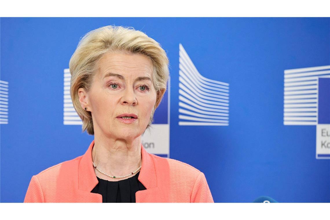 Von der Leyen freut sich auf „enge Zusammenarbeit“ mit Carney EU-Kommissionspräsidentin Ursula von der Leyen