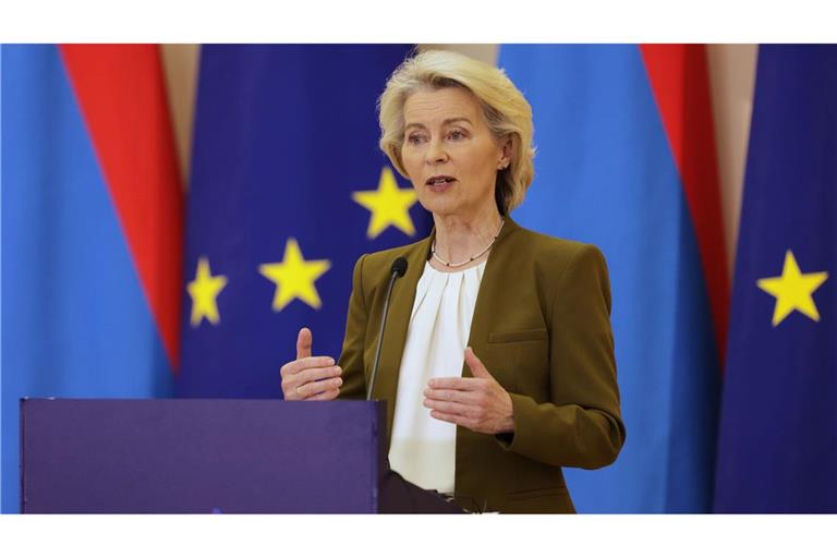 EU-Kommissionspräsidentin Ursula von der Leyen und US-Präsident Donald Trump verständigten sich im Sommer 2025 auf einen Zoll-Deal.