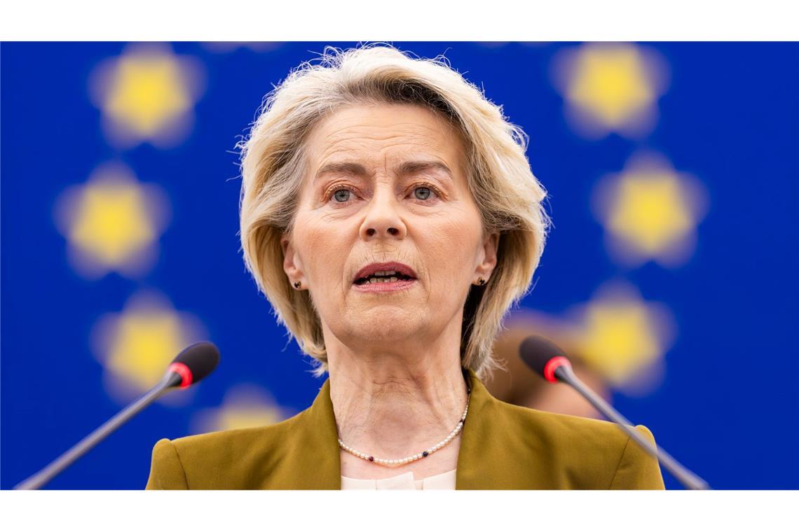 EU-Kommissionspräsidentin von der Leyen bekommt bald Post. (Archivbild)