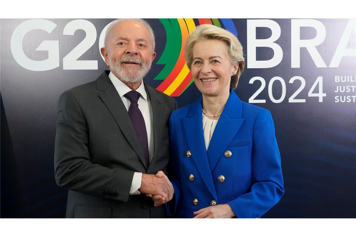 Was wird wichtig in Rio? G20-Länder ringen um Lösungen EU-Kommissionspräsidentin von der Leyen will Lulas Allianz gegen Hunger und Armut unterstützen.