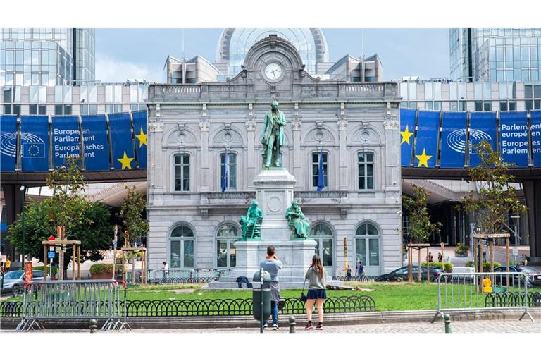 EU-Parlament für Abschwächung des Lieferkettengesetzes (Archivbild).