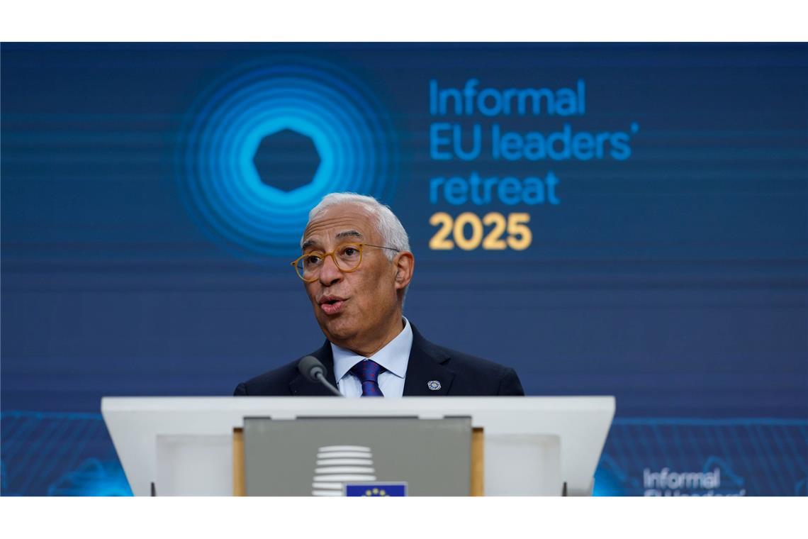 Gipfel in Brüssel: Scholz lehnt EU-Schulden für Rüstung ab EU-Ratspräsident António Costa drängt angesichts hybrider Angriffe auf ein starkes europäisches Vorgehen.