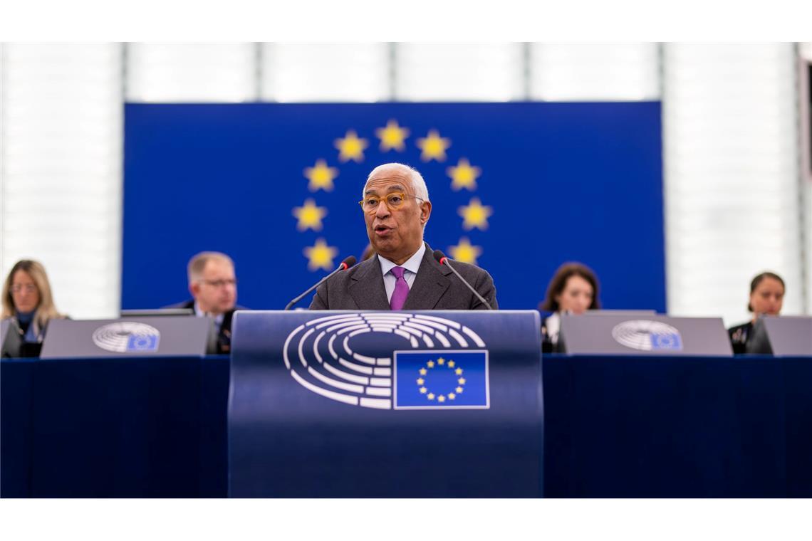 EU-Ratspräsident António Costa ist optimistisch, dass die EU auch diese Krise bewältigt.