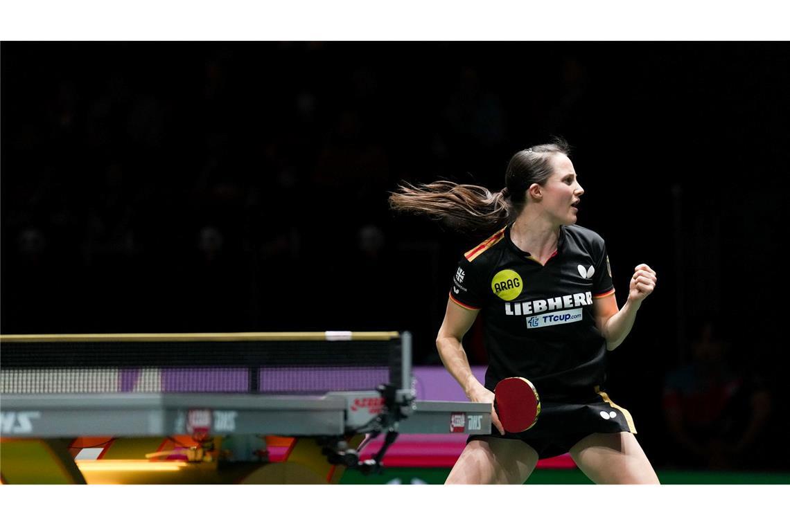Europas beste Tischtennis-Spielerin: Sabine Winter hat zum ersten Mal das europäische Top-16-Turnier gewonnen. (Archivbild)