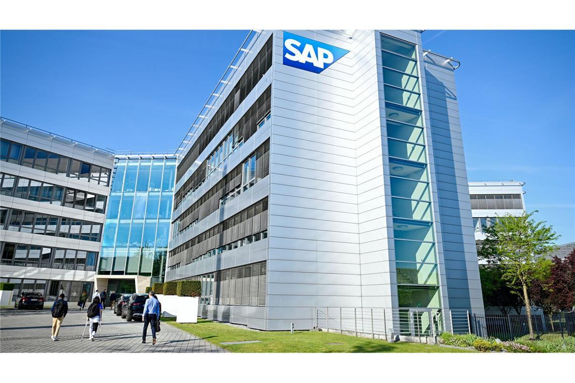 Europas größter Softwarekonzern steigert den Gewinn, sorgt sich aber um die Konjunktur (Archivbild)