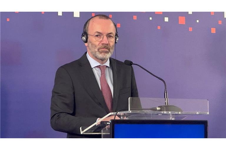 EVP-Chef Weber äußert sich beim Spitzentreffen in Zagreb zu einem sechs Jahre alten Vorschlag aus Frankreich, der jetzt aktueller ist denn je.