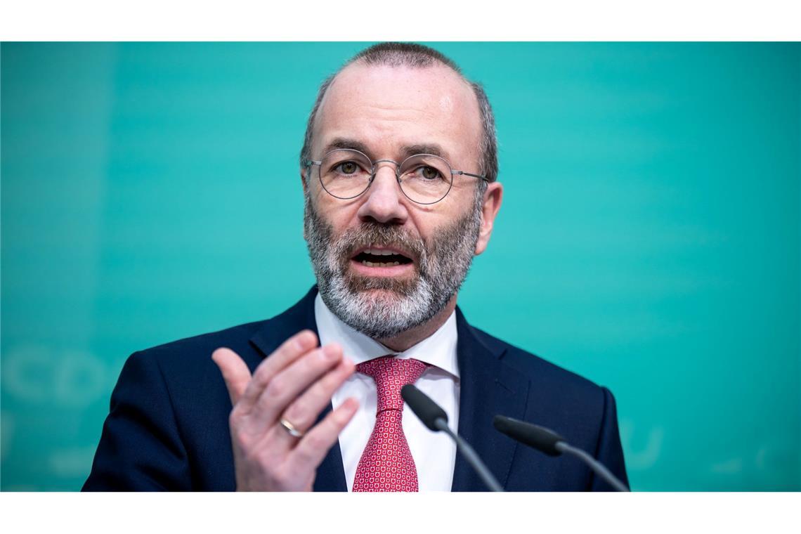 Machtprobe zwischen türkischer Regierung und Demonstranten EVP-Chef Weber sieht die Grundlagen der Zusammenarbeit mit der türkischen Regierung in Gefahr. (Archivbild)
