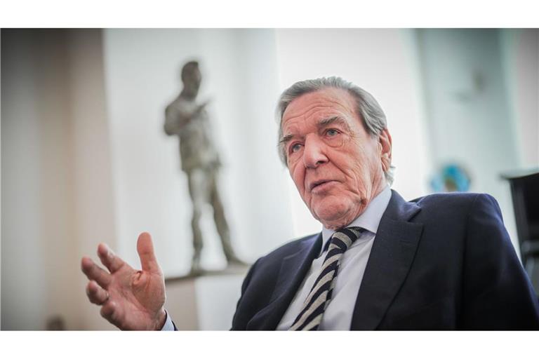 Ex-Bundeskanzler Gerhard Schröder