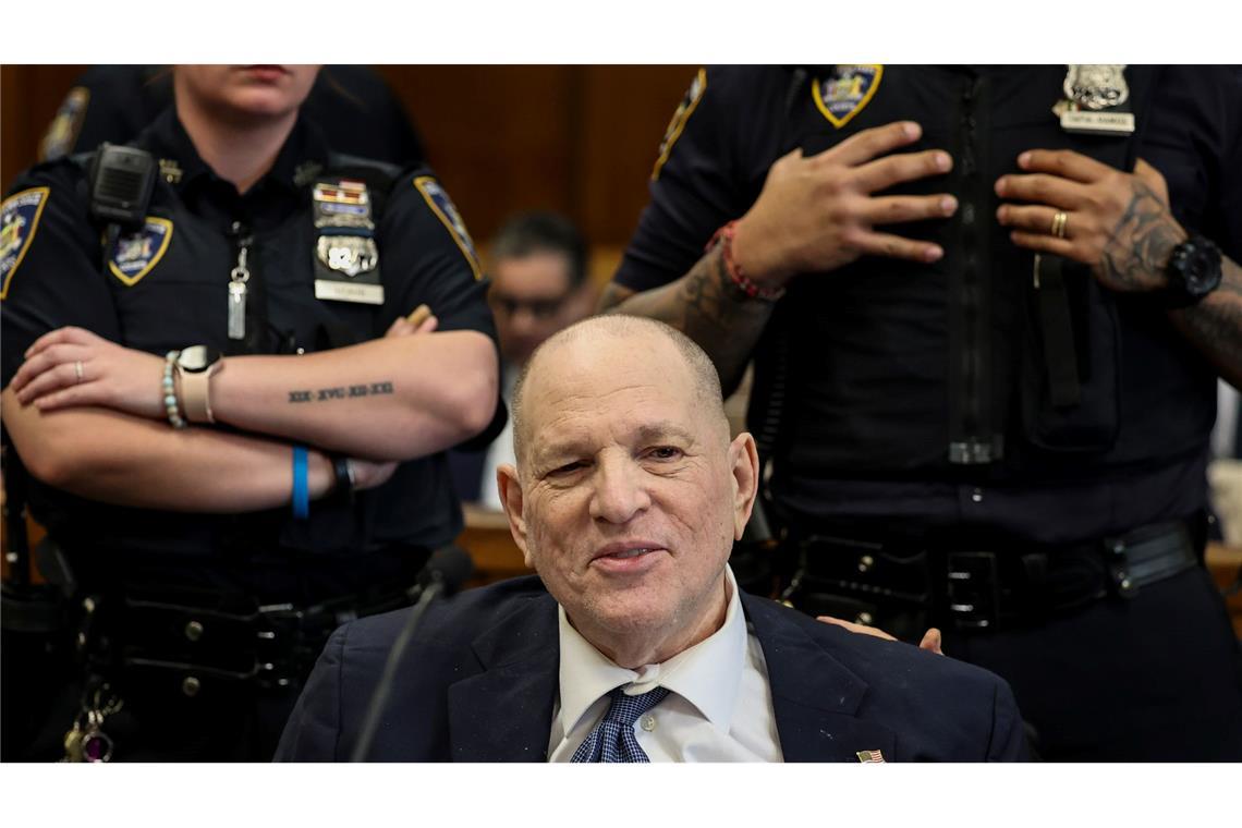 Bilder des Tages Ex-Filmmogul Harvey Weinstein bei einer Anhörung vor dem Strafgerichtshof in Manhattan.