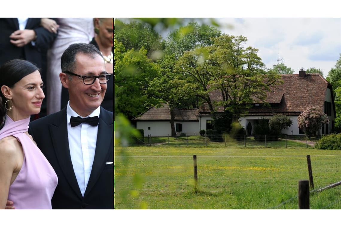 Ex-Ministerpräsident Winfried Kretschmann zog hier nicht ein – Özdemir und seine Frau Flavia Zaka tun es. Die Dienstvilla des Landes liegt auf dem Gelände des Schlosses Solitude in Stuttgart - und wird bald streng bewacht sein.