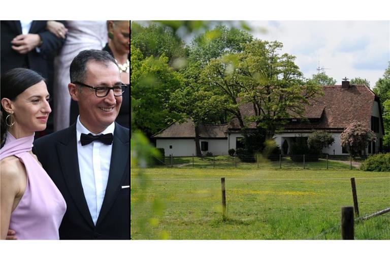 Ex-Ministerpräsident Winfried Kretschmann zog hier nicht ein – Özdemir und seine Frau Flavia Zaka tun es. Die Dienstvilla des Landes liegt auf dem Gelände des Schlosses Solitude in Stuttgart - und wird bald streng bewacht sein.