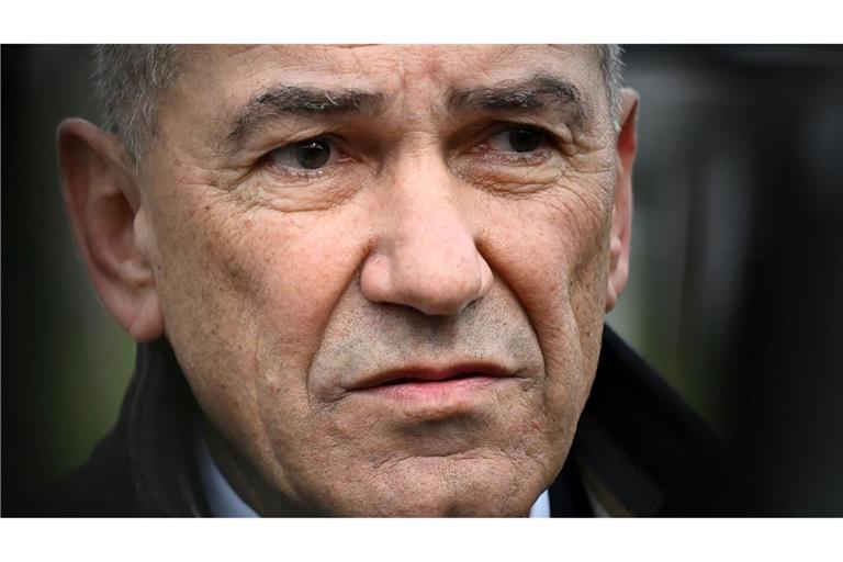 Ex-Premier Jansa führte lange in den Meinungsumfragen - nun verlor er die Wahl äußerst knapp.