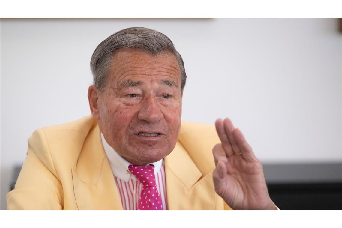 Ex-Trigema-Chef Grupp rät der CDU zum schnellen Handeln. (Archivbild)