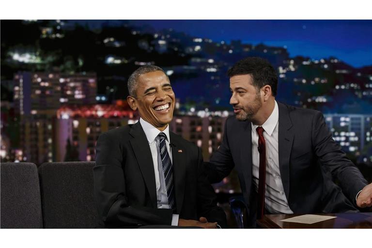 Ex-US-Präsident Obama kritisiert das Talkshow aus – er selbst war bereits in Jimmy Kimmels Sendung. (Archivbild)