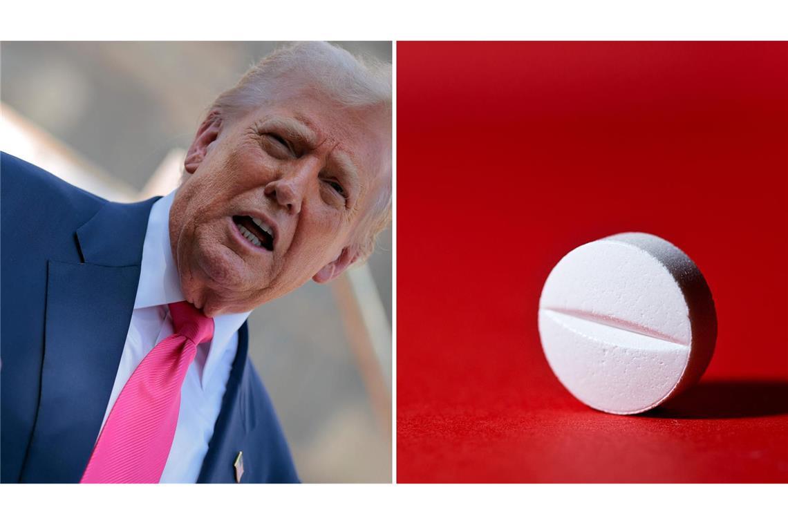 Trump warnt Schwangere vor Paracetamol: Experte widerspricht Experte widersprechen Donald Trumps Warnung vor Paracetamol. (Symbolbild)