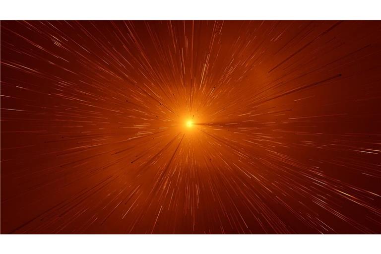 Explosion einer Supernova: Die Forscher nutzten Supernovae, ähnlich wie diese im Bild, um nachzuweisen, dass sich die Expansion des Universums verlangsamt.