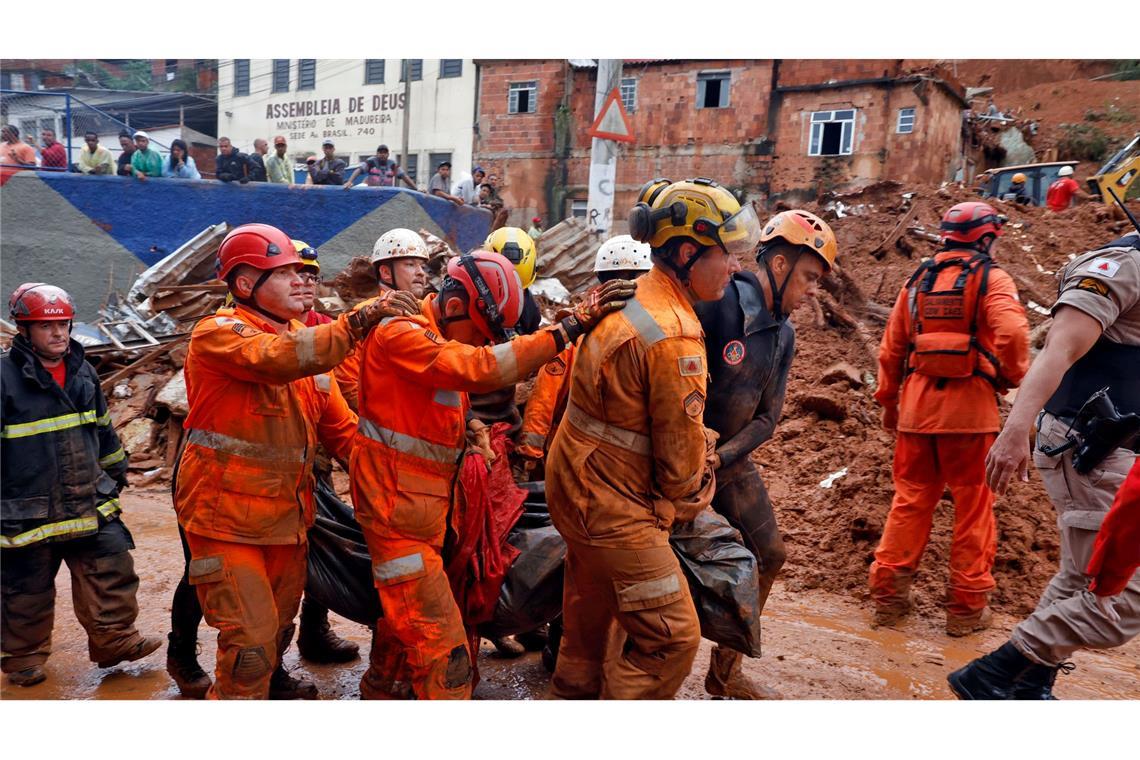 Extreme Regenfälle hatten in der Region schwere Erdrutsche ausgelöst. (Archivbild)
