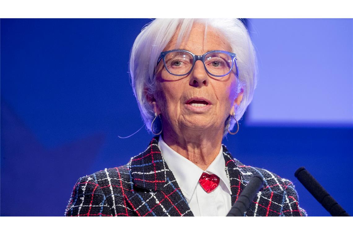 EZB-Präsidentin Lagarde rät von Vergeltung gegen US-Zölle ab EZB-Präsidentin Lagarde hält nichts von einer Vergelltungsstrategie gegen US-Zölle. (Archivbild)
