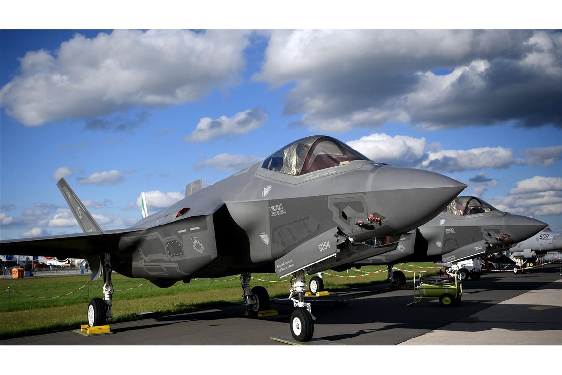 Rüstungskonzern wirbt um Bosch-Beschäftigte F-35-Tarnkappenjets von Lockheed Martin sind mit Radargeräten der Hensoldt AG ausgerüstet.