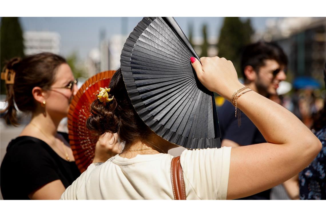 Fächer, Air Condition, Strand - anders lässt es sich nicht aushalten