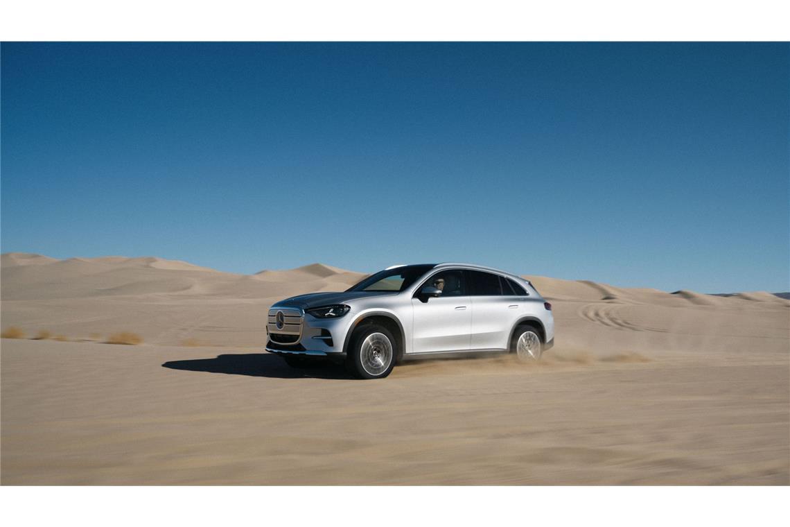 Fährt auch elektrisch vor: der GLC.