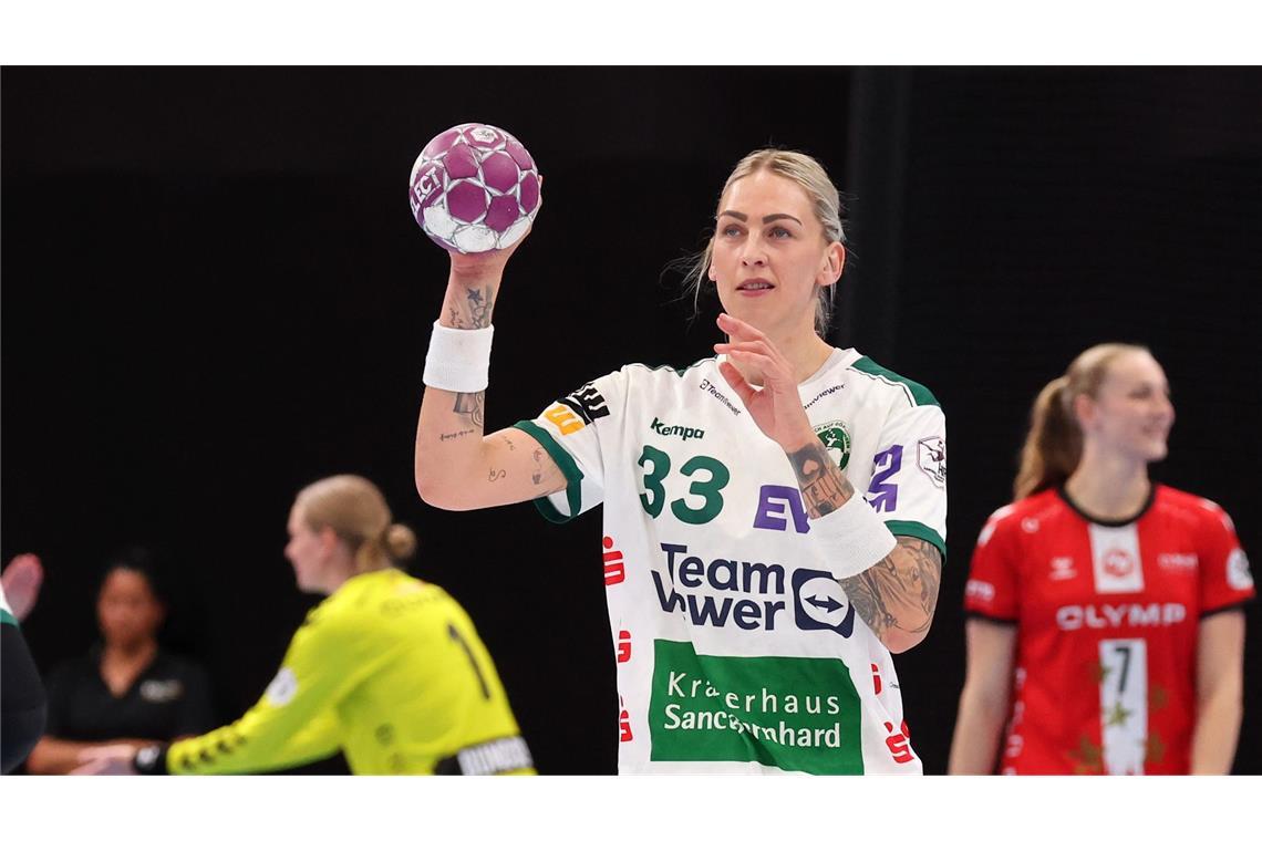 Meister startet mit Kanter-Derbysieg in die Play-Offs FAG-Kreiläuferin Luisa Schulze