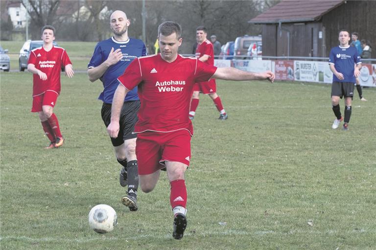 Falk Gfrörer empfängt mit dem SC Fornsbach den TAHV Gaildorf. Foto: J. Fiedler