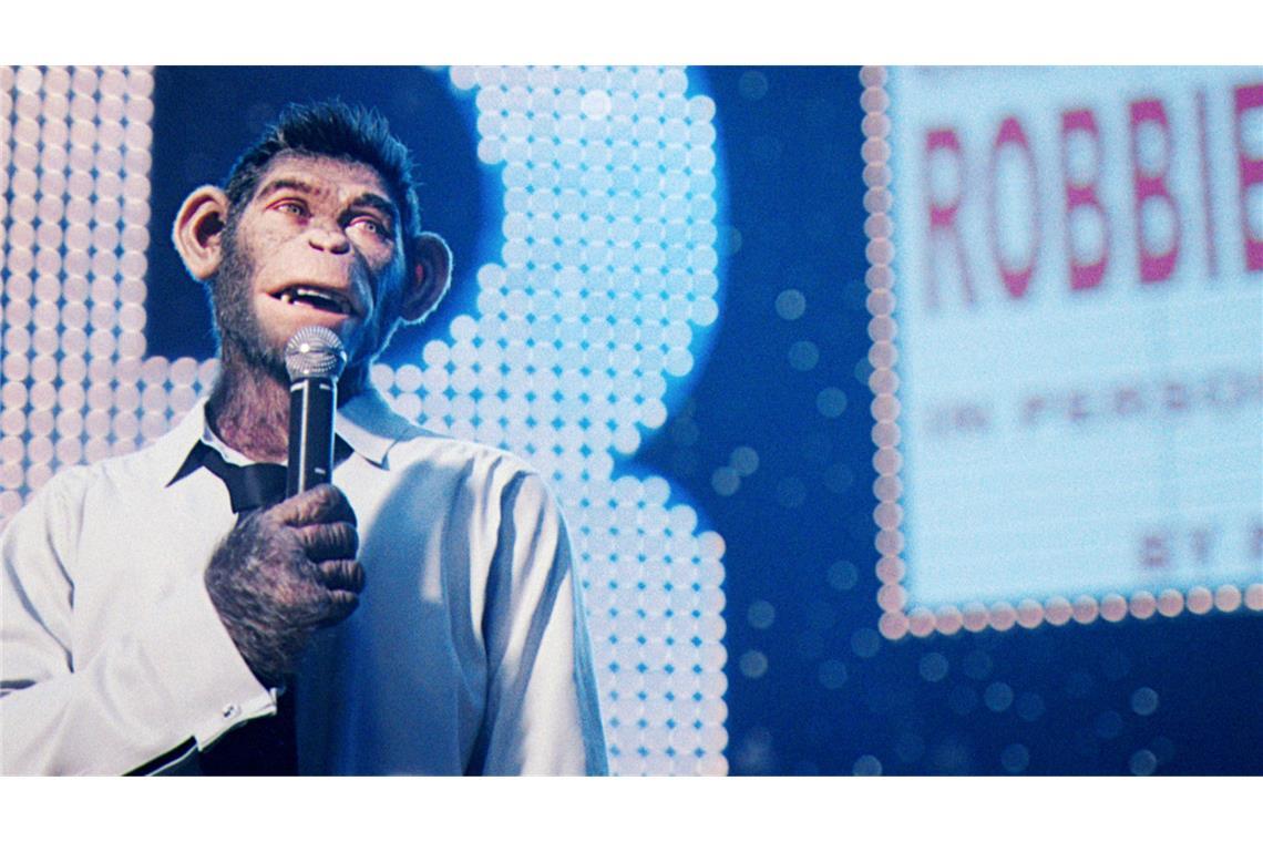 Warum ist Robbie Williams ein Affe? Fans wundern sich über den Affen im Film.