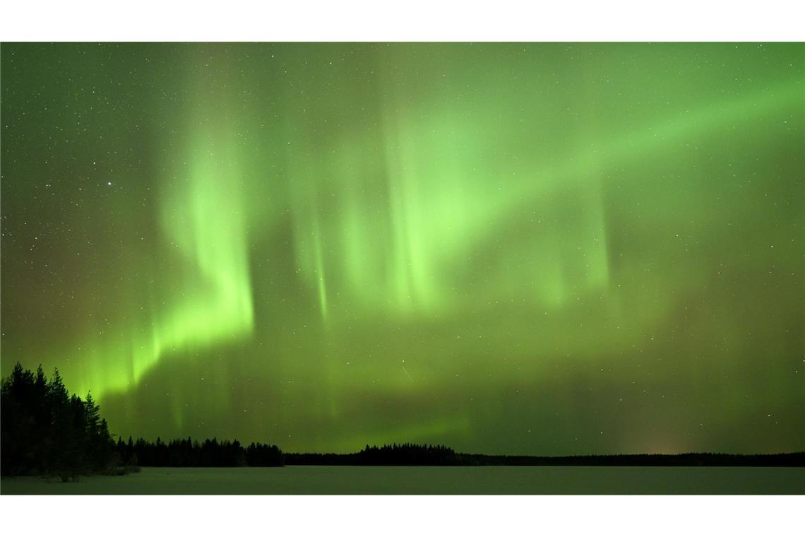 Bilder des Tages Farbenpracht in der Nacht.