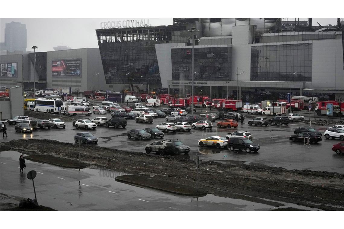 Fast 150 Menschen wurden bei dem Überfall auf die Moskauer Konzerthalle Crocus City Hall getötet. (Archivbild)