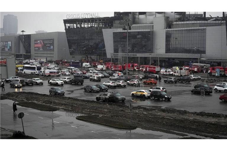 Fast 150 Menschen wurden bei dem Überfall auf die Moskauer Konzerthalle Crocus City Hall getötet. (Archivbild)