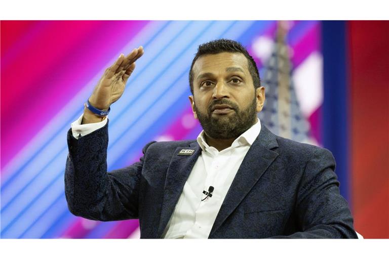 FBI-Chef Kash Patel (Archivbild).