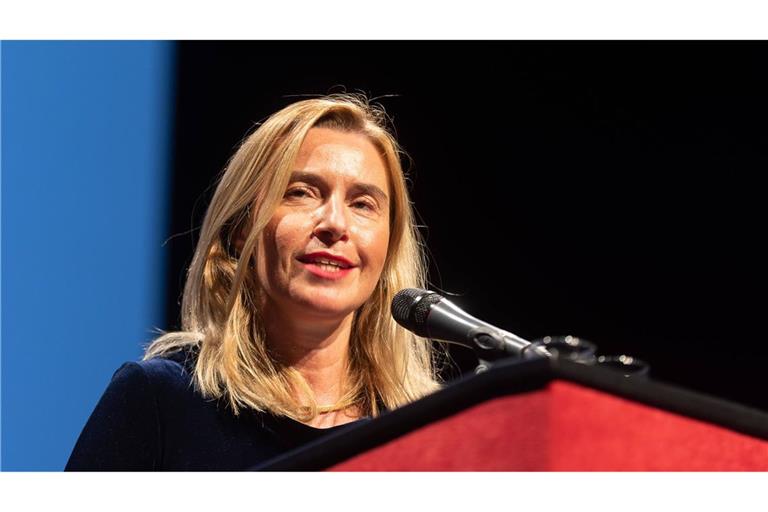 Federica Mogherini wurde festgenommen (Archivbild).