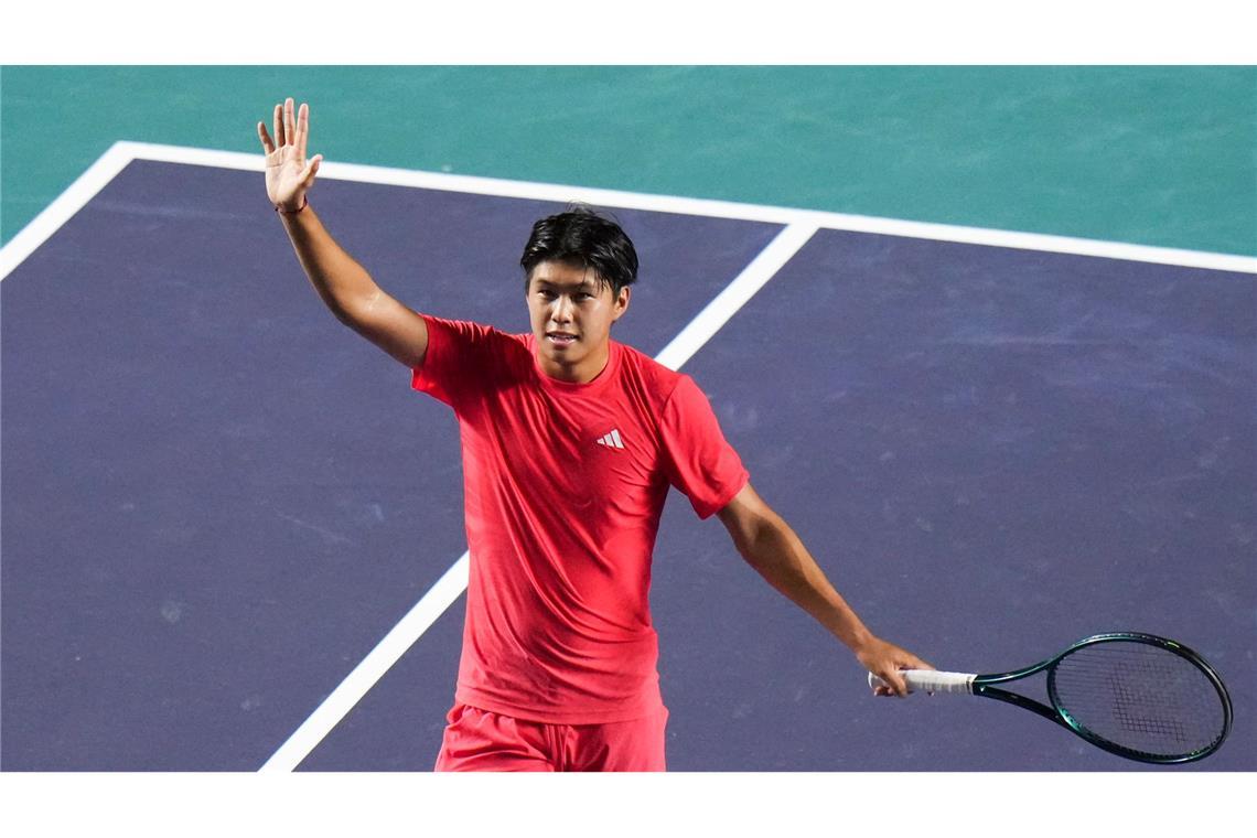 Melbourne wirkt nach: Zverev außer Form Feierte den bisher größten Sieg seiner Karriere: Learner Tien aus den USA.