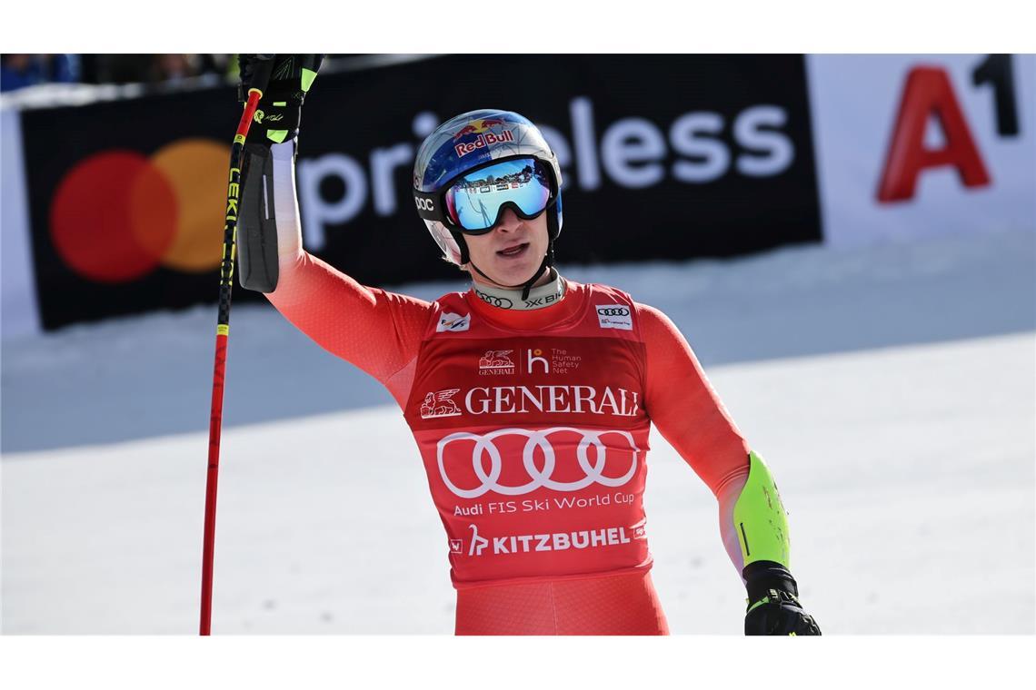 Stürze überschatten ersten Streif-Sieg von Ski-Star Odermatt Feierte seinen ersten Sieg auf der legendären Streif: Der Schweizer Marco Odermatt.