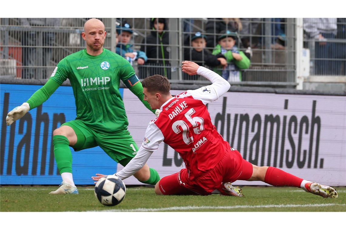 Felix Dornebusch und die Kickers wollen Wiedergutmachung.