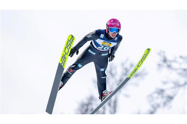 Felix Hoffmann hat es erstmals in seiner Karriere auf das Podest im Weltcup geschafft.