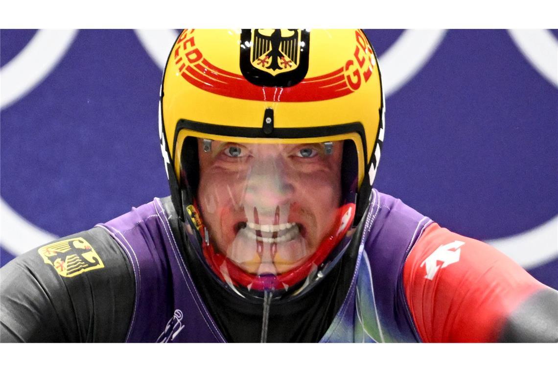 Felix Loch vor dem Start