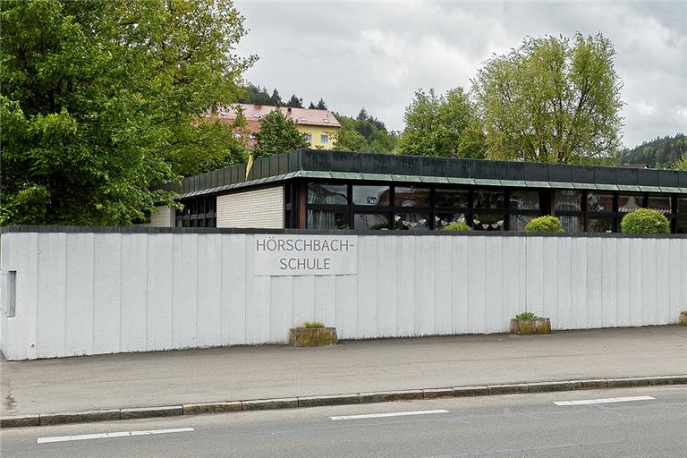 Fenster und Fassade der Hörschbachschule haben schon mehr als 50 Jahre auf dem Buckel. Foto: J. Fiedler