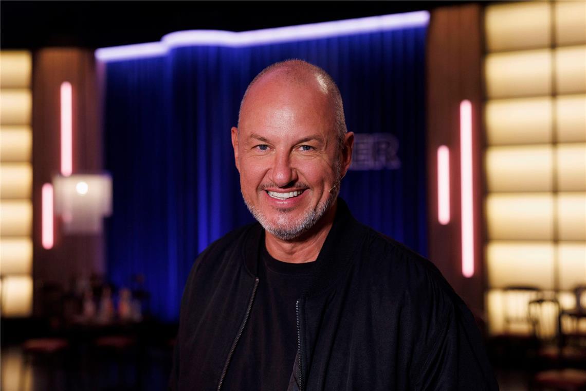 Fernsehkoch Frank Rosin bei der Aufzeichnung der WDR-Talkshow Kölner Treff im WDR Studio.