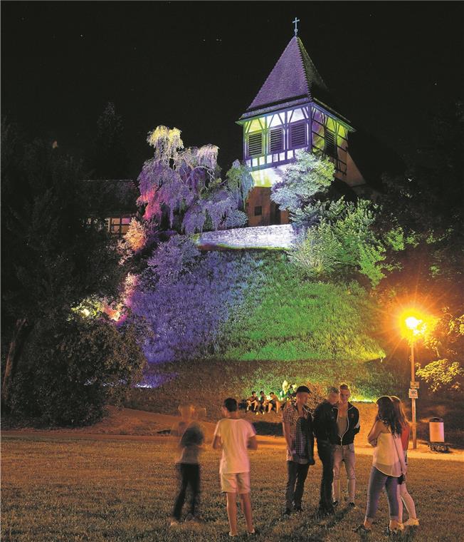 Murrhardter Stadtfest geht in die vierte Runde Feste Größe beim Stadtfest: Stadtgarten wird mit Lichtern in Szene gesetzt. Archivfoto: J. Fiedler