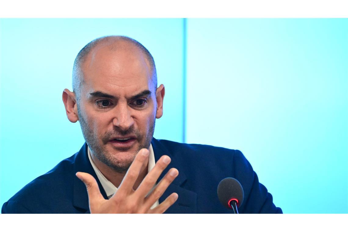 Landtag beschließt Rekordhaushalt Finanzminister Danyal Bayaz (Grüne) von Baden-Württemberg (Archivbild)