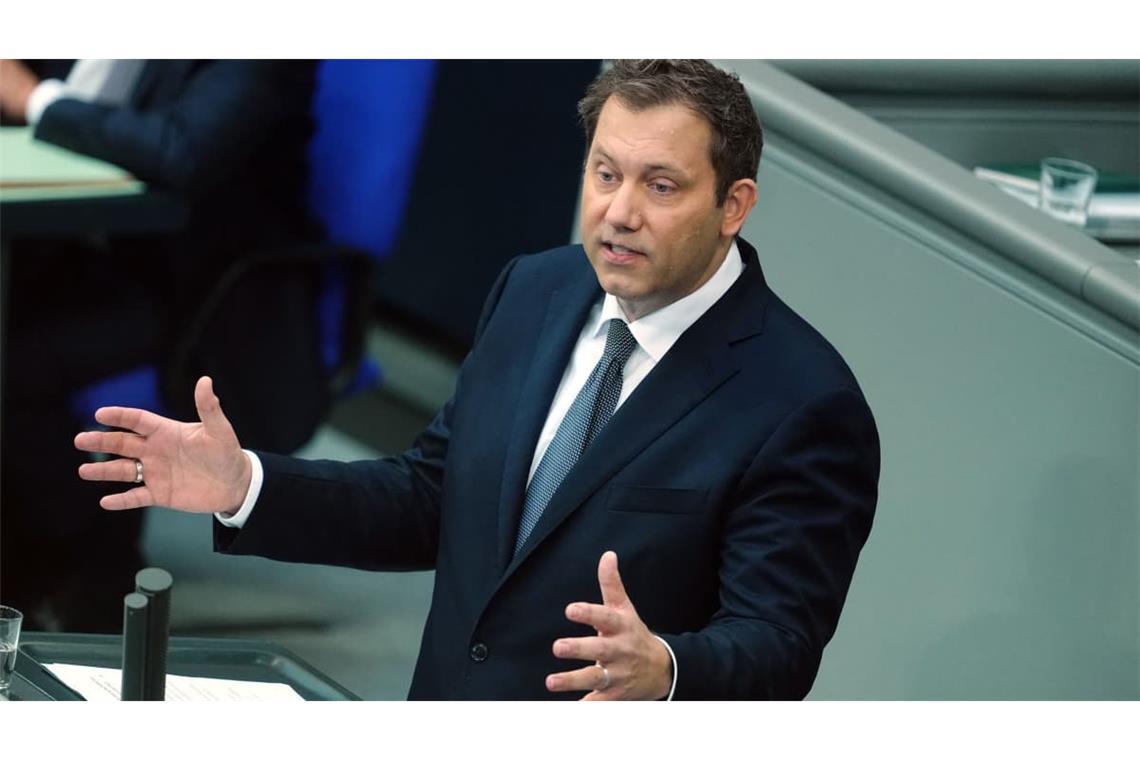 Finanzminister Lars Klingbeil hat in dieser Woche seinen Haushalt im Bundestag eingebracht.
