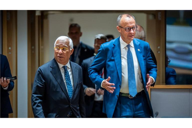Findet den derzeit diskutierten Vorschlag für den neuen EU-Haushalt deutlich zu hoch: Bundeskanzler Friedrich Merz.