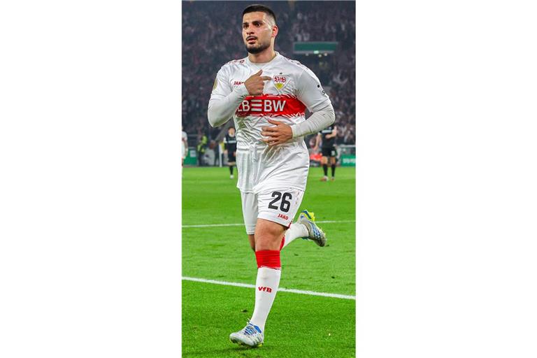 Fingerzeig: Der Stürmer Deniz Undav bleibt dem VfB Stuttgart wohl erhalten.