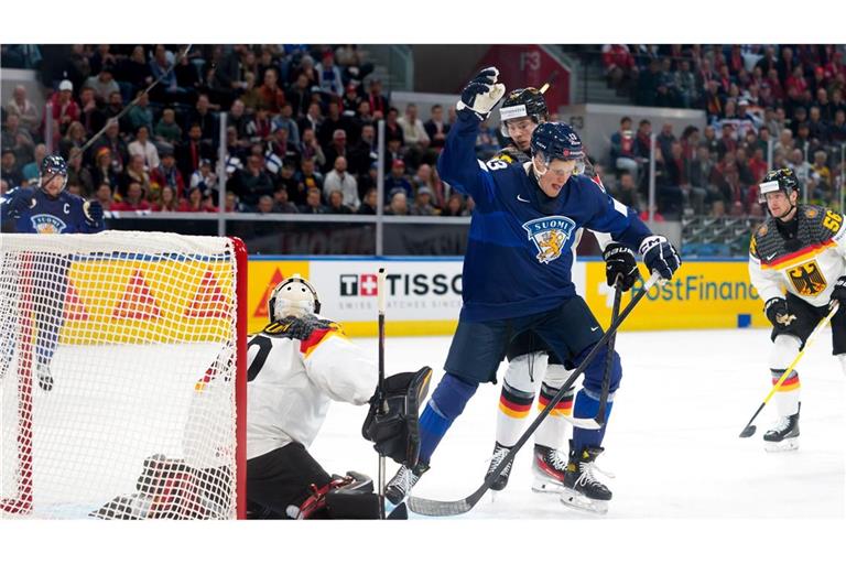 Finnland war zum WM-Auftakt für das deutsche Team zu abgezockt