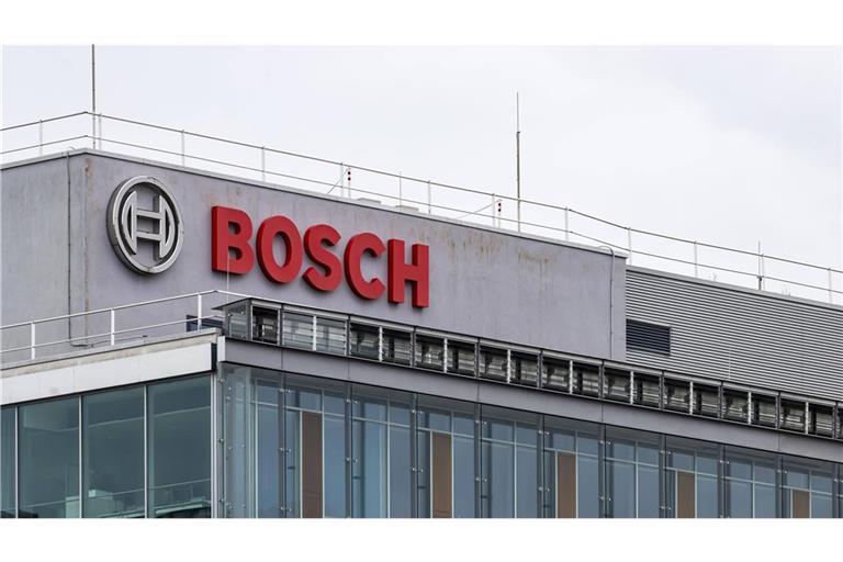 Firmengebäude von Bosch in Feuerbach.