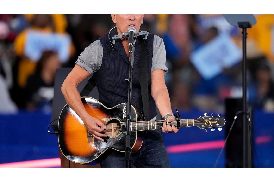 Bruce Springsteen kündigt sieben unveröffentlichte Alben an Fixstern in der US-Musikgeschichte: Bruce Springsteen. (Archivbild)