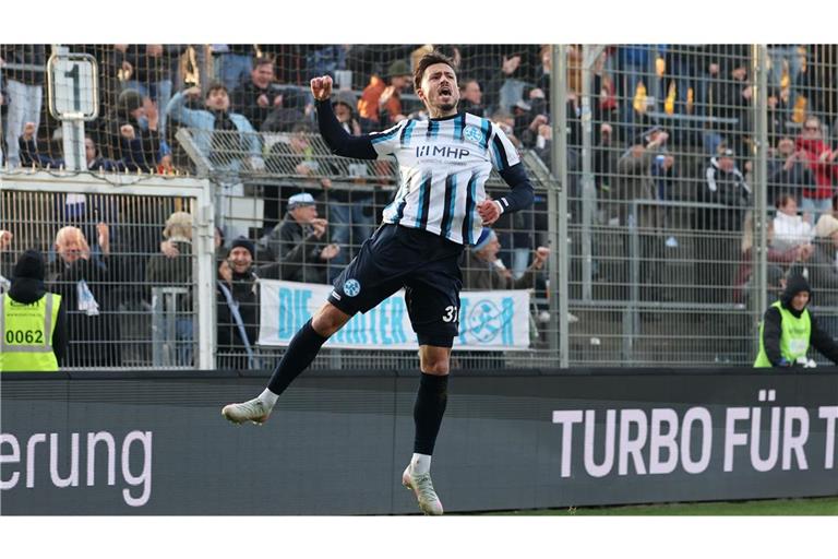 Flamur Berisha verlässt die Blauen.             


Foto:Baumann/Julia Rahn